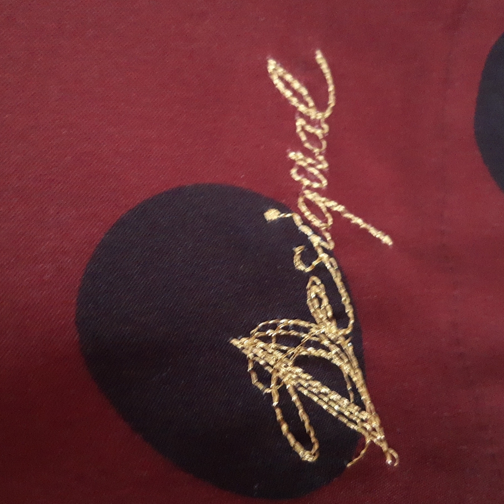 Desigual Burgundy floral dress - Picture 3 of 5